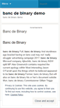 Mobile Screenshot of entertainment.bancdebinarydemo.wordpress.com
