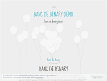 Tablet Screenshot of entertainment.bancdebinarydemo.wordpress.com