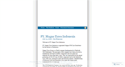 Desktop Screenshot of magnatyresindonesia.wordpress.com