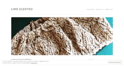 Desktop Screenshot of limescented.wordpress.com