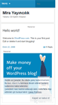 Mobile Screenshot of mirapub.wordpress.com