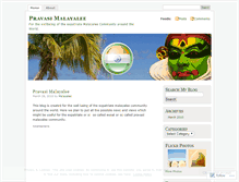 Tablet Screenshot of expatmalayalee.wordpress.com