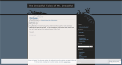 Desktop Screenshot of dreadfultales.wordpress.com