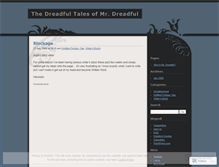 Tablet Screenshot of dreadfultales.wordpress.com