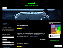 Tablet Screenshot of covert3.wordpress.com