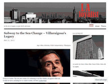 Tablet Screenshot of laloyalist.wordpress.com