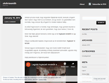 Tablet Screenshot of ololiviasmith.wordpress.com
