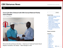 Tablet Screenshot of cbcbahamasnews.wordpress.com