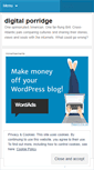 Mobile Screenshot of digitalporridge.wordpress.com