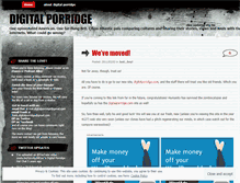 Tablet Screenshot of digitalporridge.wordpress.com