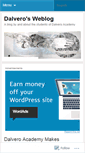 Mobile Screenshot of dalvero.wordpress.com