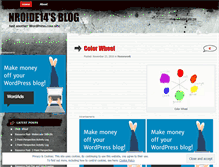 Tablet Screenshot of nroide14.wordpress.com