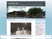 Tablet Screenshot of lahuertadejovita.wordpress.com