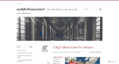 Desktop Screenshot of cashforhousesinct.wordpress.com