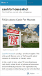 Mobile Screenshot of cashforhousesinct.wordpress.com