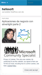 Mobile Screenshot of hefesoft.wordpress.com