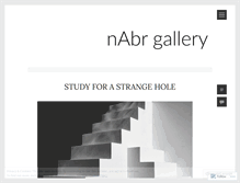 Tablet Screenshot of nabrgallery.wordpress.com