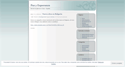 Desktop Screenshot of pazyespe.wordpress.com