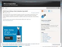 Tablet Screenshot of picacorp.wordpress.com