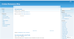 Desktop Screenshot of cristiroma.wordpress.com