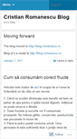 Mobile Screenshot of cristiroma.wordpress.com