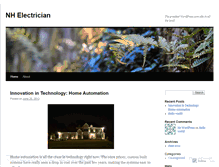 Tablet Screenshot of nhelectrician.wordpress.com