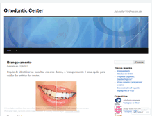 Tablet Screenshot of ortodonticcenter.wordpress.com