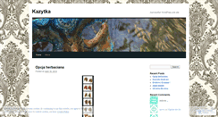 Desktop Screenshot of kazytka.wordpress.com