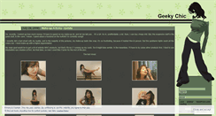 Desktop Screenshot of g33kychic.wordpress.com
