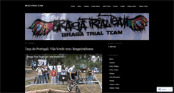 Desktop Screenshot of bragatrialteam.wordpress.com