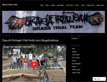 Tablet Screenshot of bragatrialteam.wordpress.com