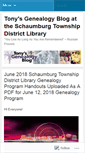 Mobile Screenshot of genealogywithtony.wordpress.com