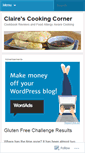 Mobile Screenshot of cookingcorner.wordpress.com
