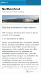 Mobile Screenshot of northamsoul.wordpress.com