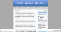 Desktop Screenshot of economialegal.wordpress.com