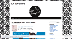 Desktop Screenshot of ournewempire.wordpress.com