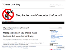 Tablet Screenshot of itcrimesusa.wordpress.com