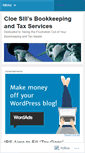 Mobile Screenshot of bookkeepingtaxplus.wordpress.com