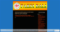 Desktop Screenshot of paksibali.wordpress.com