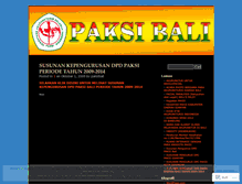 Tablet Screenshot of paksibali.wordpress.com