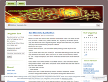 Tablet Screenshot of leosukmawijaya.wordpress.com