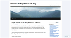 Desktop Screenshot of brigittegrisanti.wordpress.com