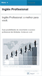 Mobile Screenshot of inglesprofissional.wordpress.com