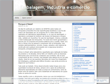 Tablet Screenshot of embalagem.wordpress.com