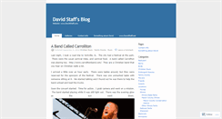 Desktop Screenshot of davidstaff.wordpress.com