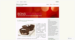 Desktop Screenshot of bonscostumes.wordpress.com