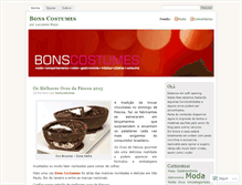 Tablet Screenshot of bonscostumes.wordpress.com
