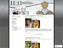 Tablet Screenshot of 1111magazine.wordpress.com