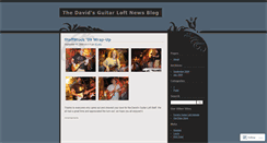 Desktop Screenshot of davidsguitarloft.wordpress.com