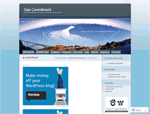 Tablet Screenshot of compromissodegaia.wordpress.com